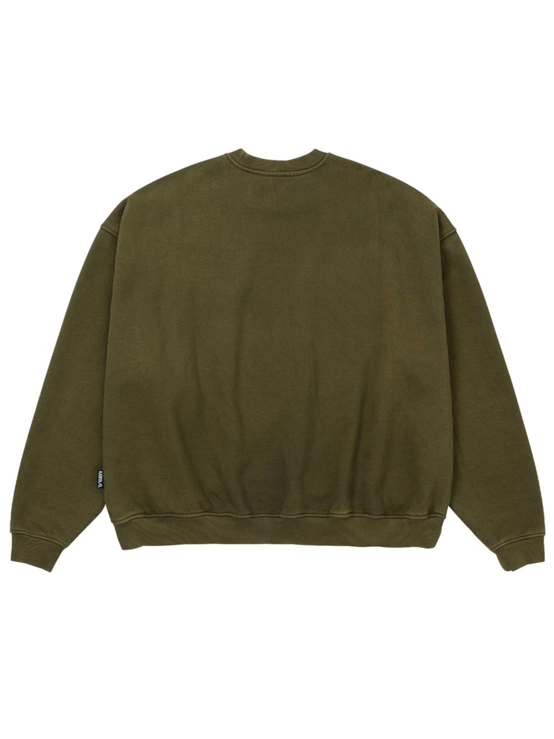 【AJOBYAJO】Twofold Wide Washed Sweatshirt