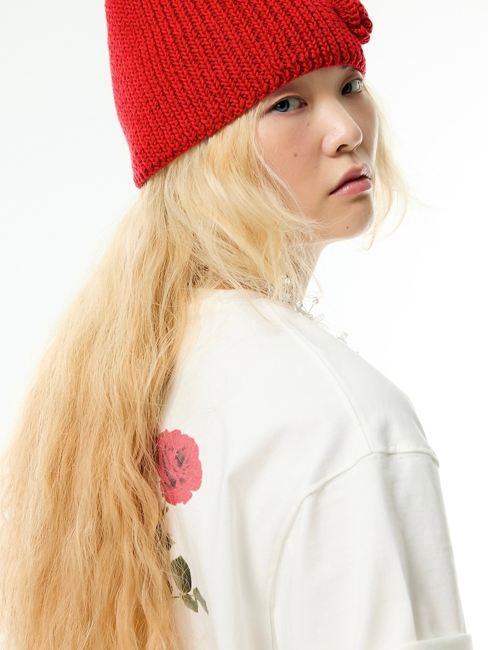 ESC STUDIO】rose short sleeves t-shirt | OUR BRAND,ESC