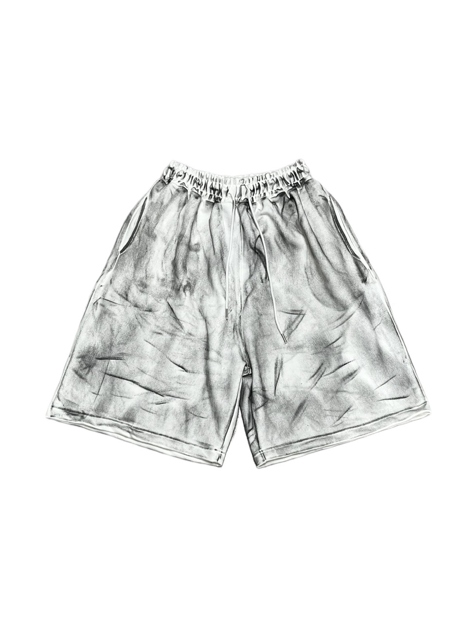 受注制【Never mind the XU】dirty washing sweat shorts