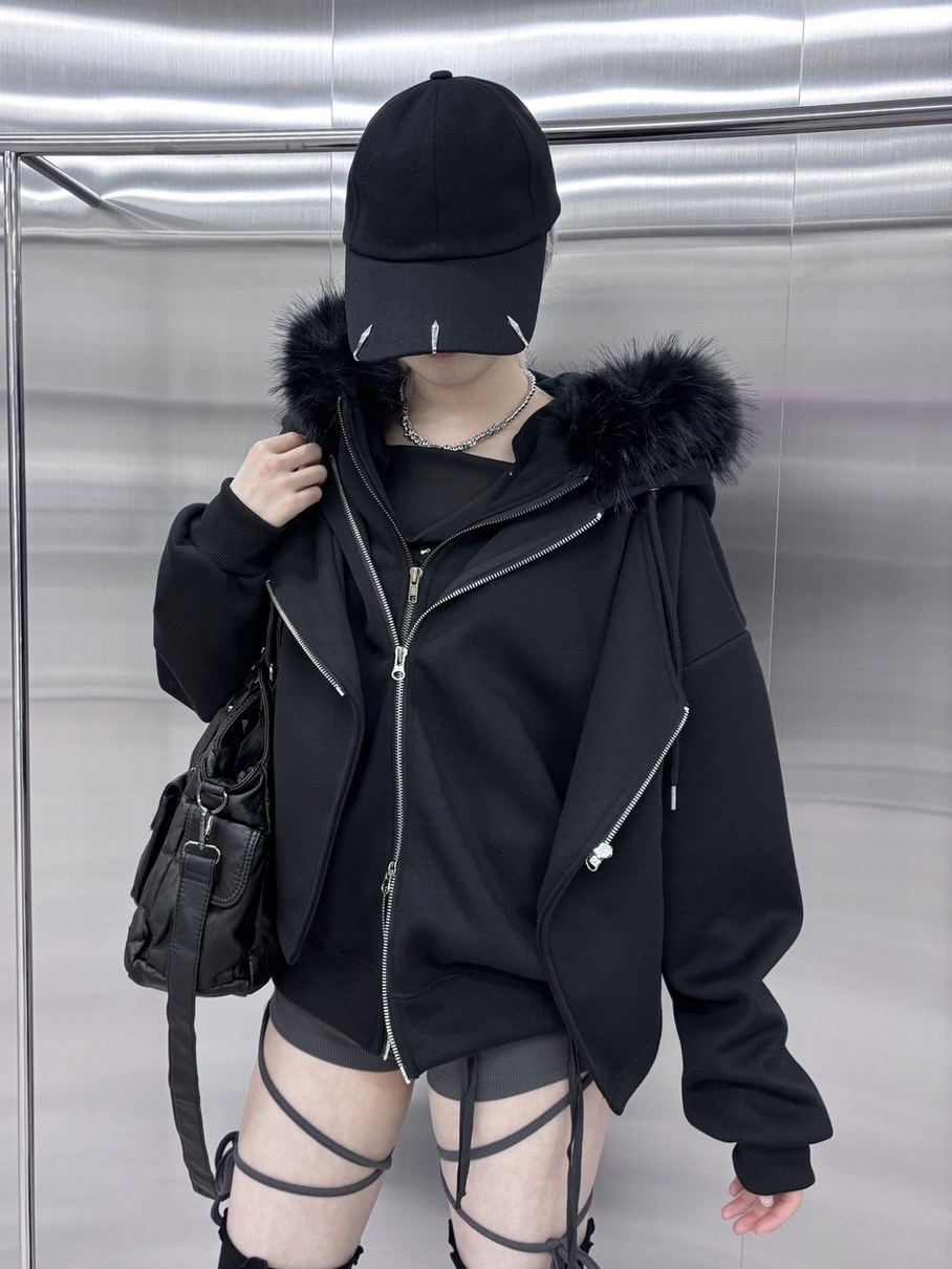 受注制【nmtc +】zip up hoodie (2color) | OUR BRAND,nmtc +,TOPS