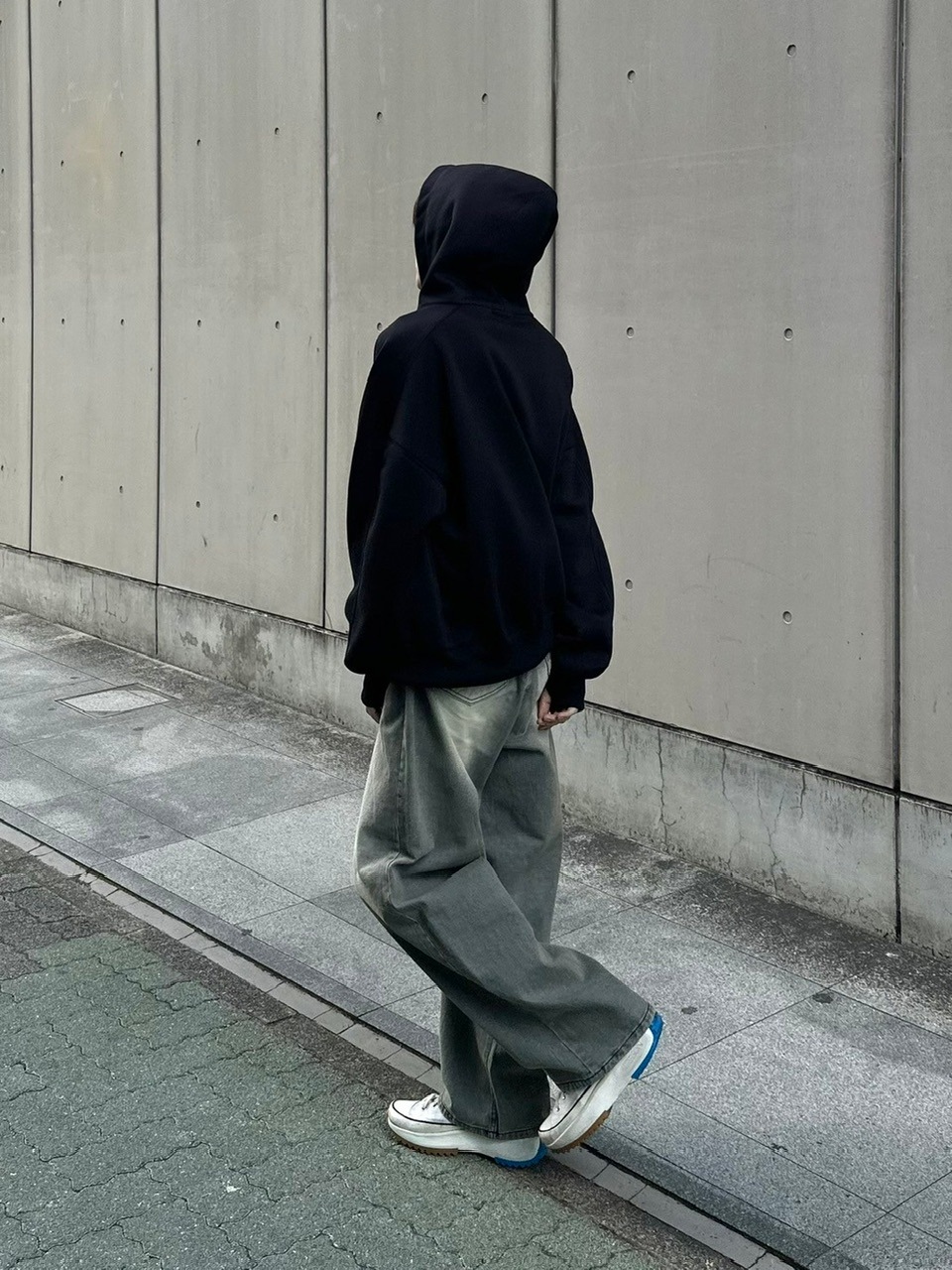 受注制【youll】double zip hoodie (2color)