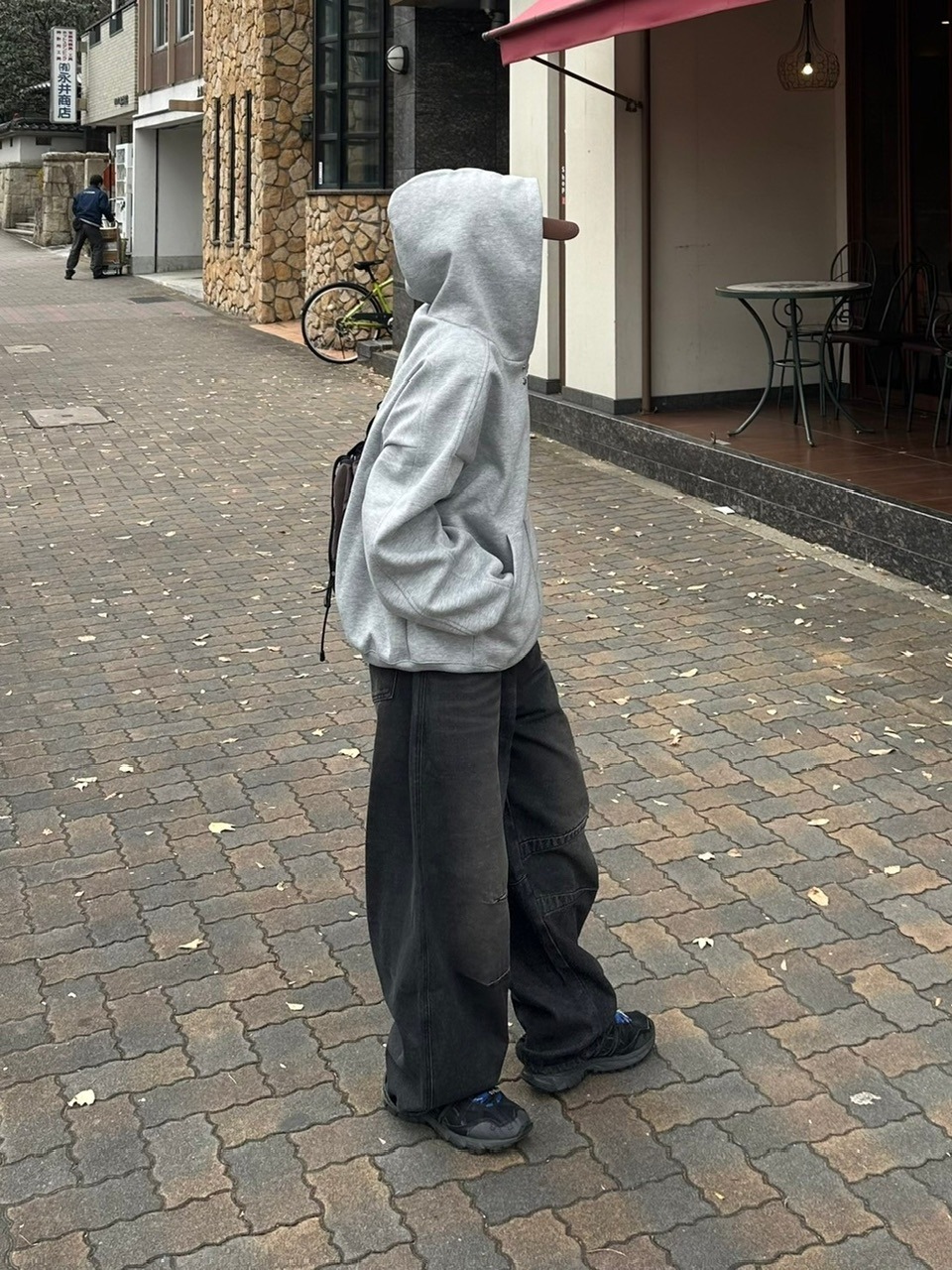 受注制【youll】double zip hoodie (2color)