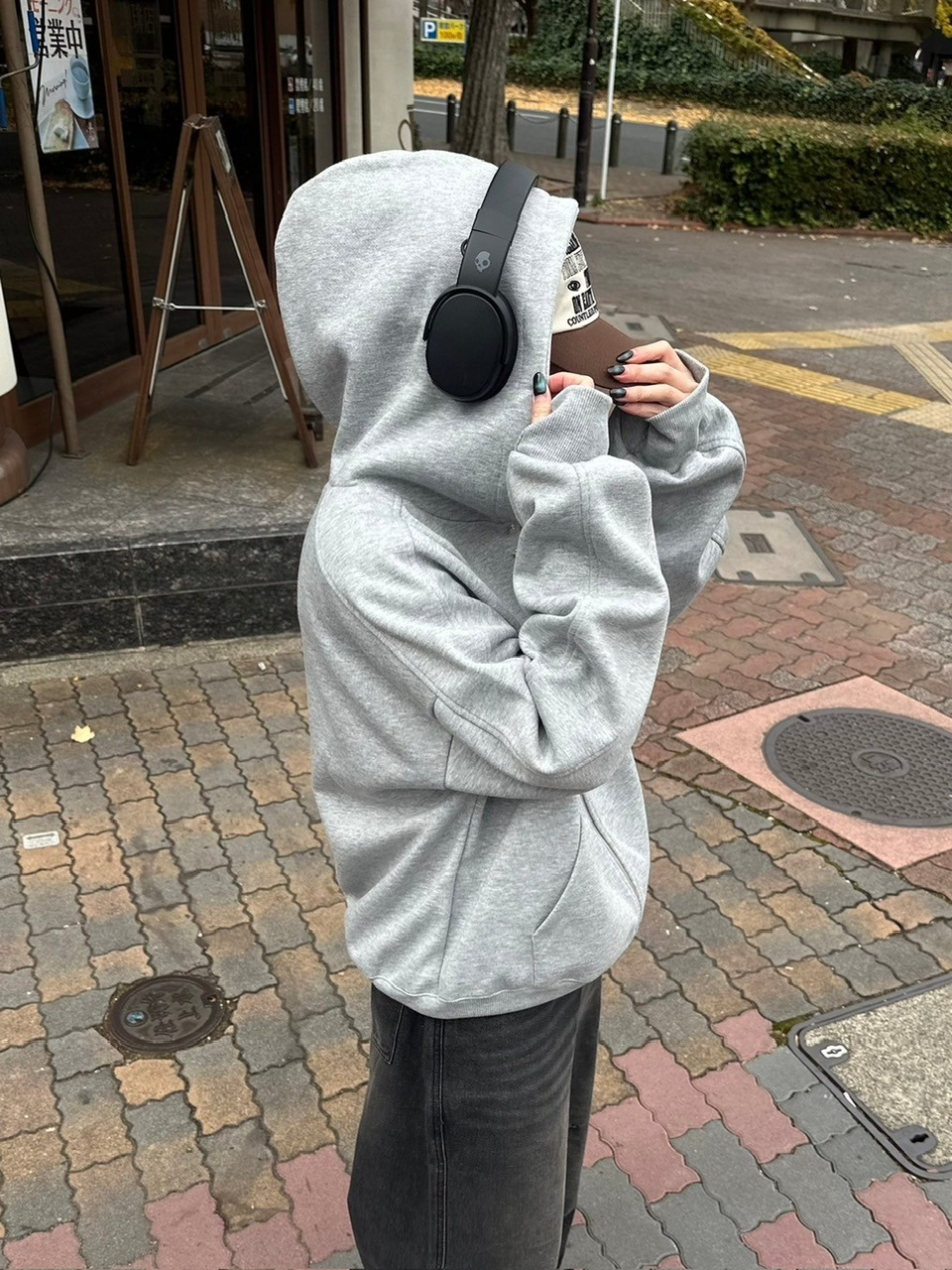 受注制【youll】double zip hoodie (2color)