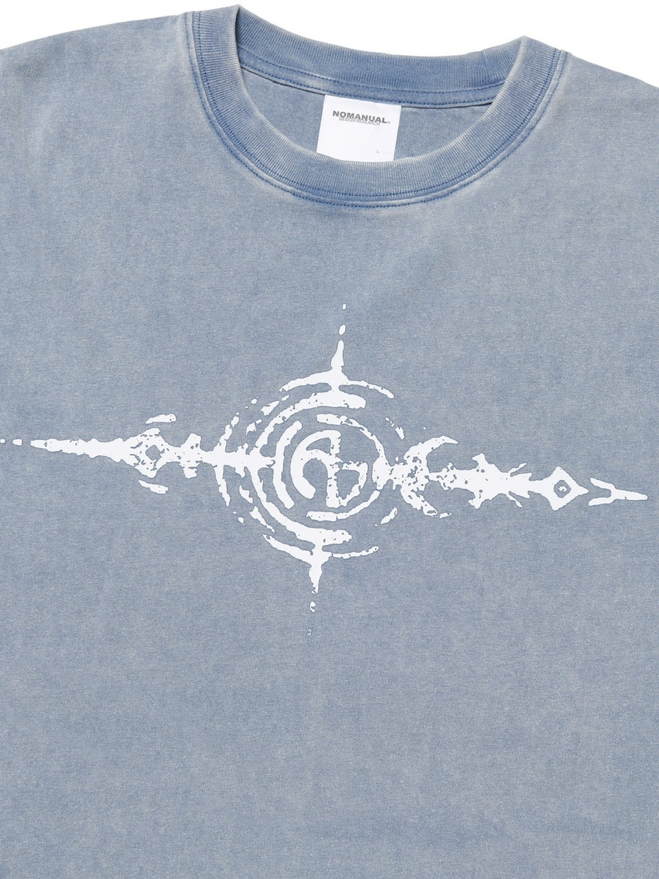 【NOMANUAL】S.G WASHED LONG SLEEVE TEE
