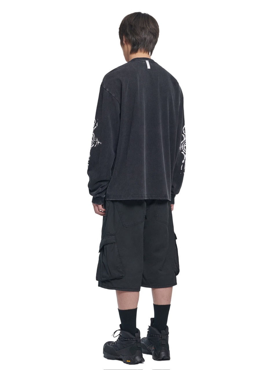【NOMANUAL】S.G WASHED LONG SLEEVE TEE