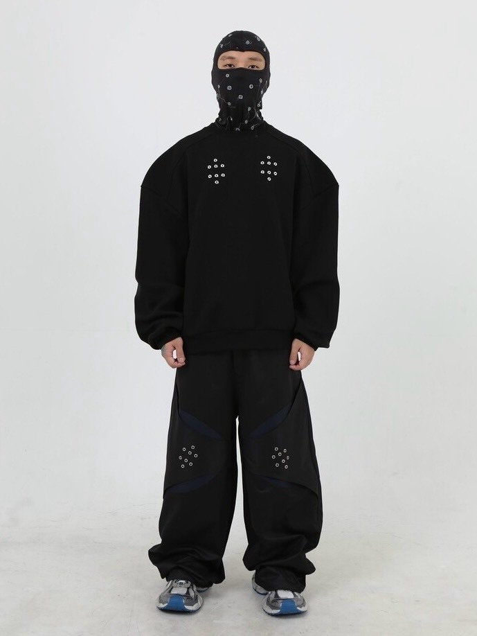 【BEBOF】EYELET BUGGY PANTS