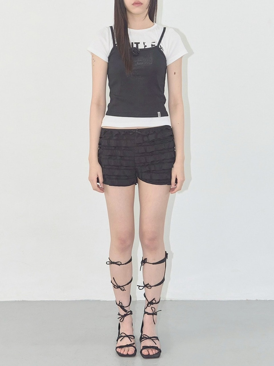 ■FANCY CLUB■ BREEZE CANCAN MINI SHORTS (2色) FANCY CLUB】BREEZE CANCAN MINI SHORTS | OUR BRAND,FANCY CLUB