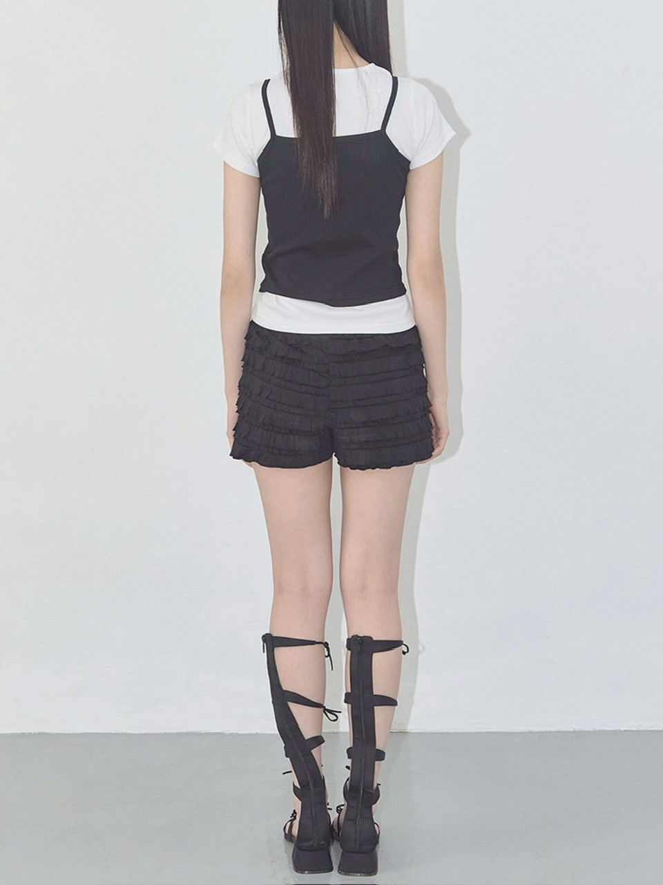 【FANCY CLUB】BREEZE CANCAN MINI SHORTSフリル ショートパンツ FANCY CLUB】BREEZE CANCAN MINI SHORTS | OUR BRAND,FANCY CLUB