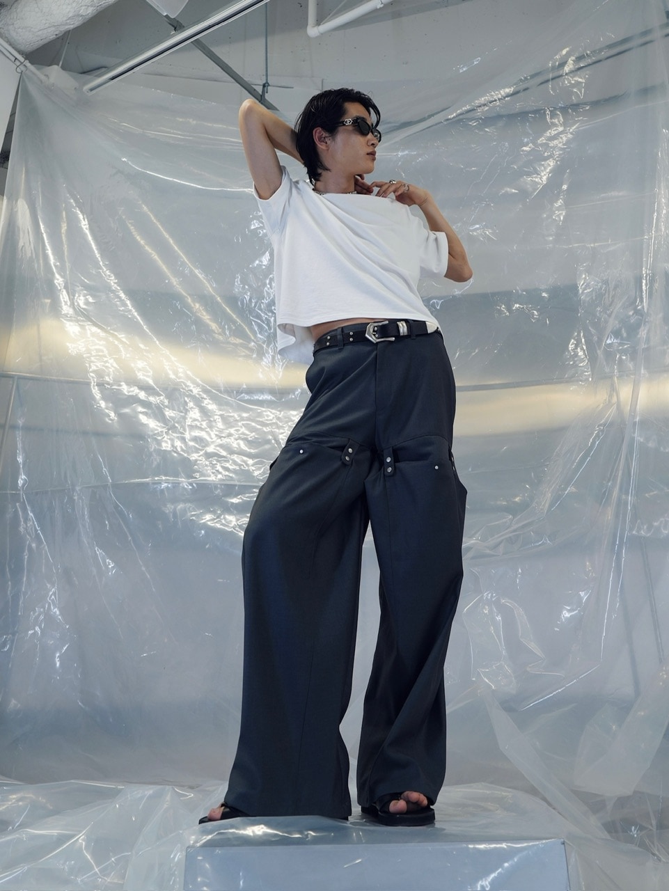 CS】2-PIECE CROPPED PACK TEE | OUR BRAND,Chikashitsu +,CS