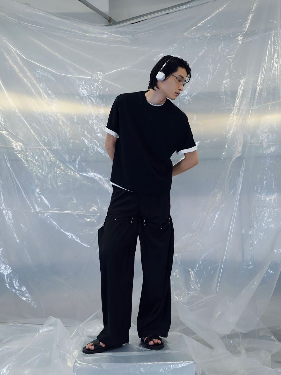 CS】2-PIECE CROPPED PACK TEE | OUR BRAND,Chikashitsu +,CS