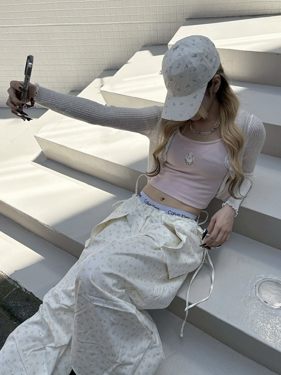 受注制【nmtc +】french frill cardigan (3color)