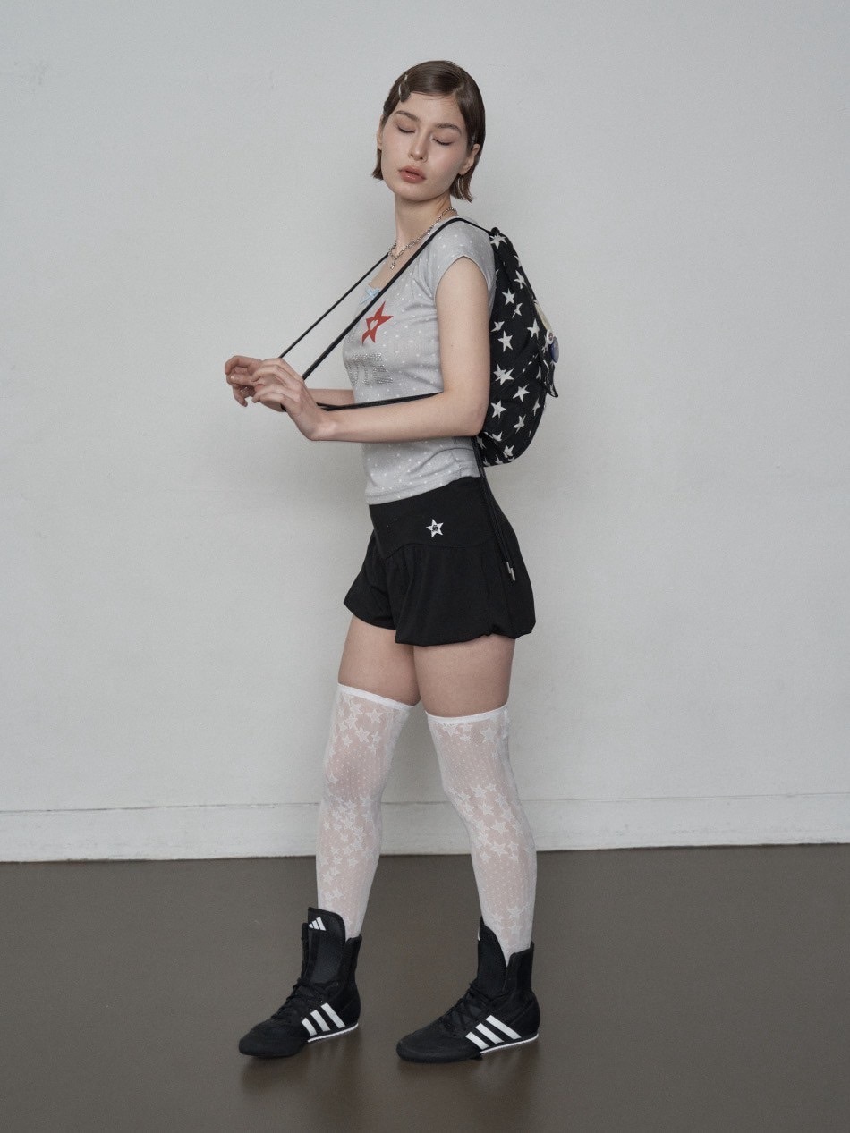 【SETUP‐EXE】VOLUME SHORT PANTS / 【セットアップエグゼ】ボリュームショートパンツ