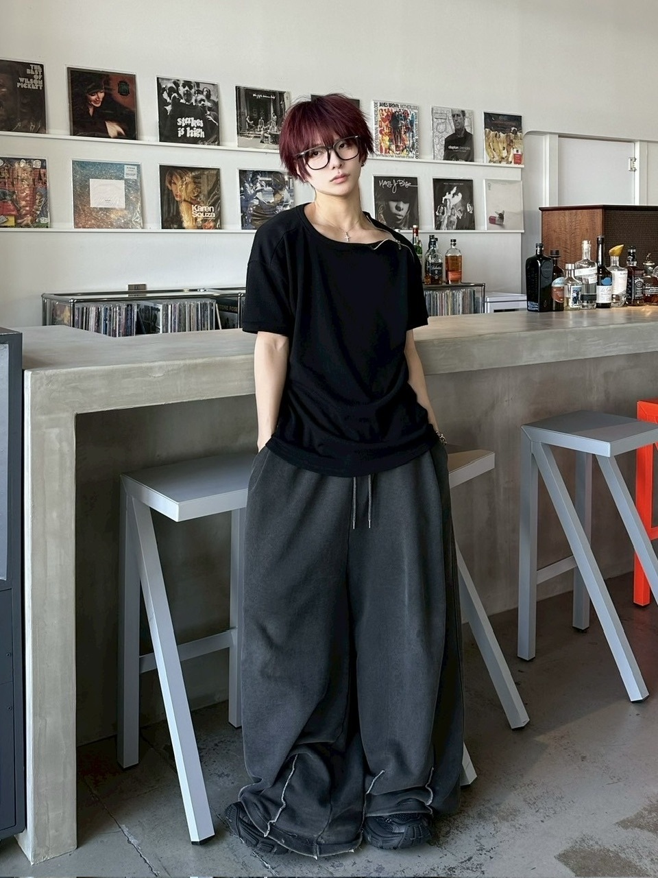 24らぶ YLÈVE / SHEEP LEATHER ZIP BLOUZON | YLÈVE（イレーヴ） ｜【公式