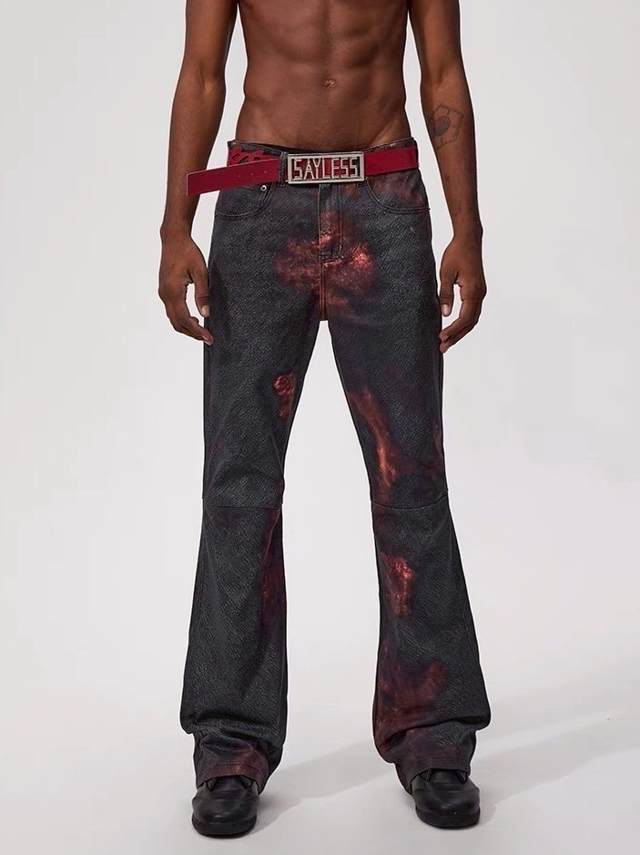 パンツ THE LATEST FW24 AN PANTS (SVW03102W0207AB T0002) Fourth3ex】Archive-3D Printed Lava Pants / 【フォース