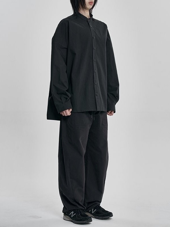 【AJOBYAJO】Shirt Layered Pants / 【アジョバイアジョ】シャツレイヤードスラックスパンツ