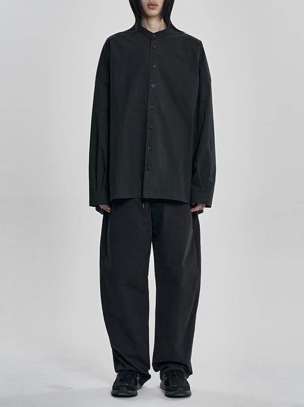 【AJOBYAJO】Shirt Layered Pants / 【アジョバイアジョ】シャツレイヤードスラックスパンツ