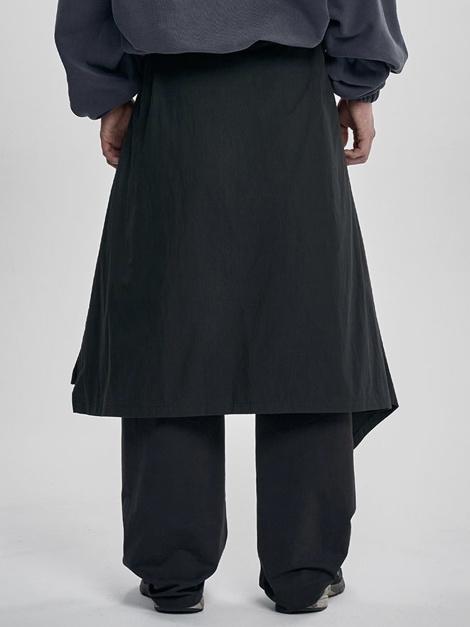 【AJOBYAJO】Shirt Layered Pants / 【アジョバイアジョ】シャツレイヤードスラックスパンツ