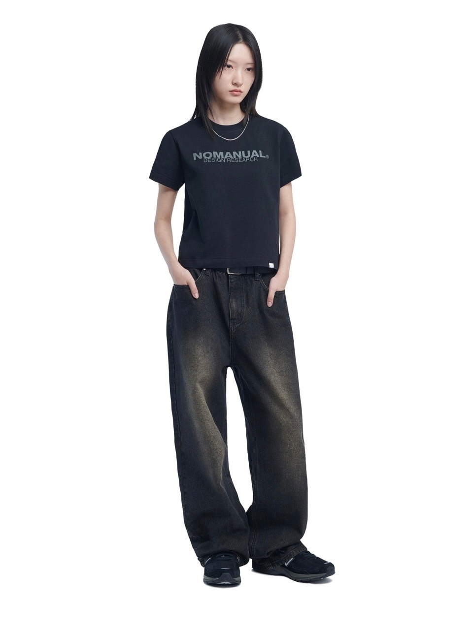 NOMANUAL】D.R LOGO T-SHIRT | OUR BRAND,NOMANUAL | PRESSING