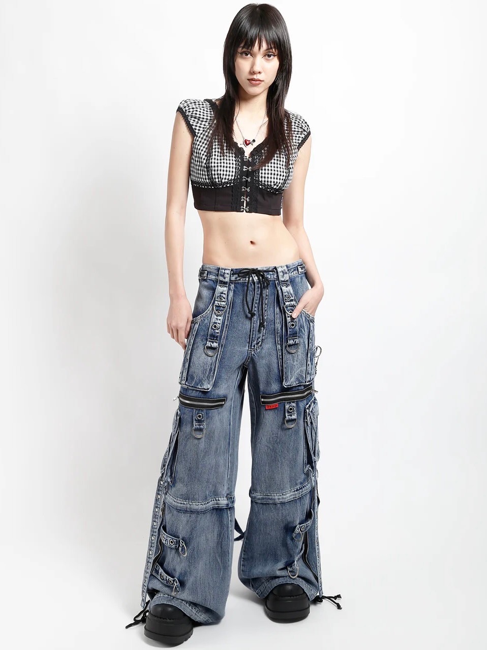 7/27再入荷【TRIPP nyc】X-STRAP PANT[JM7144MB] / 【トリップ