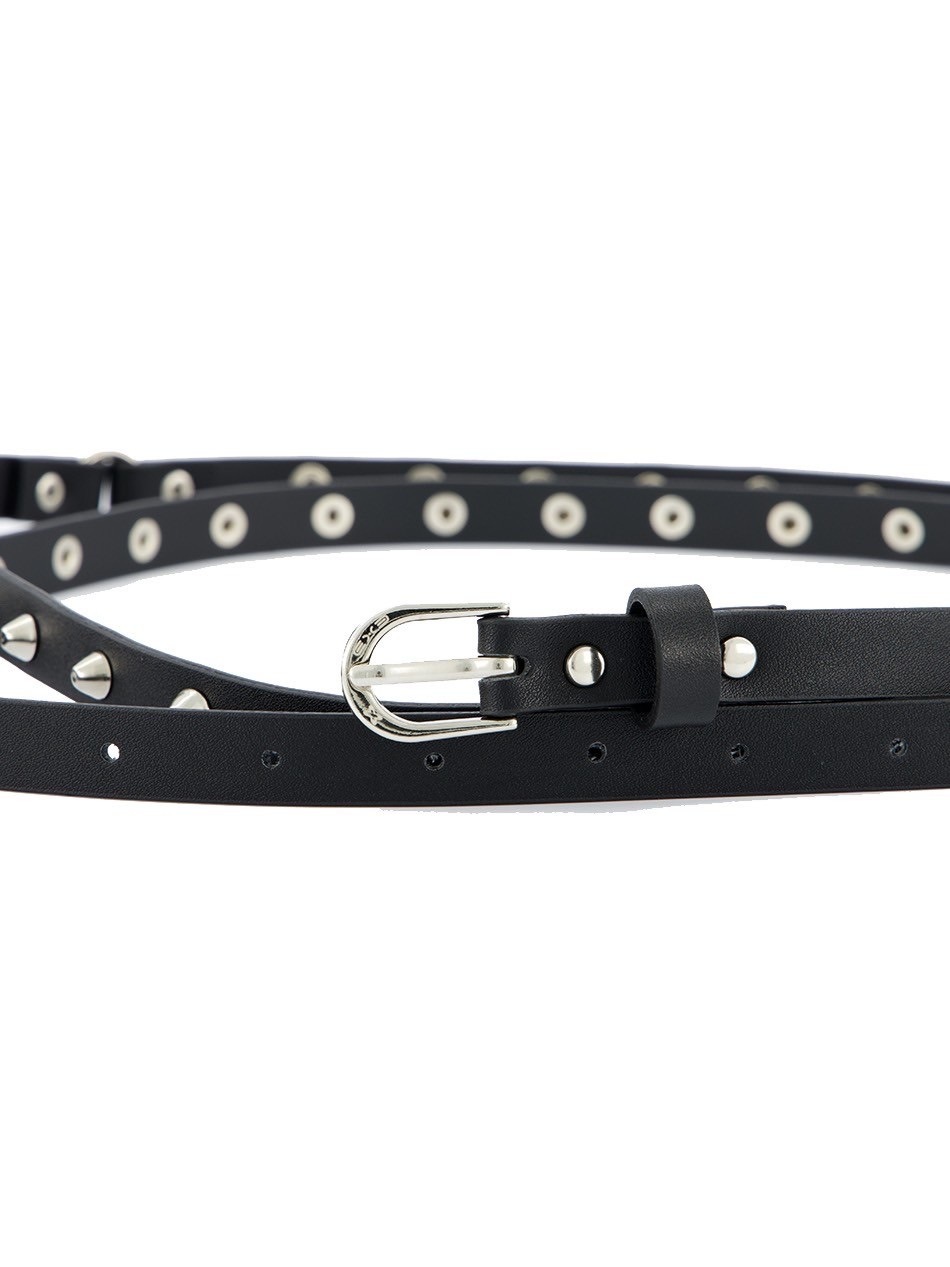 【SETUP-EXE】 STUDDED DOUBLE BELT★送料・関税込★大人気★ SETUP-EXE】STUDDED DOUBLE BELT | OUR BRAND,SETUP-EXE
