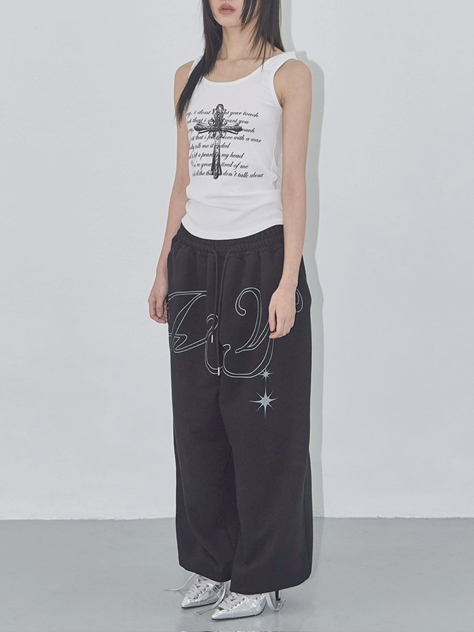 FANCY CLUBのAngel Vintage Sweatpants 全4色 FANCY CLUB】ANGEL VINTAGE SWEATPANTS | OUR BRAND,FANCY CLUB