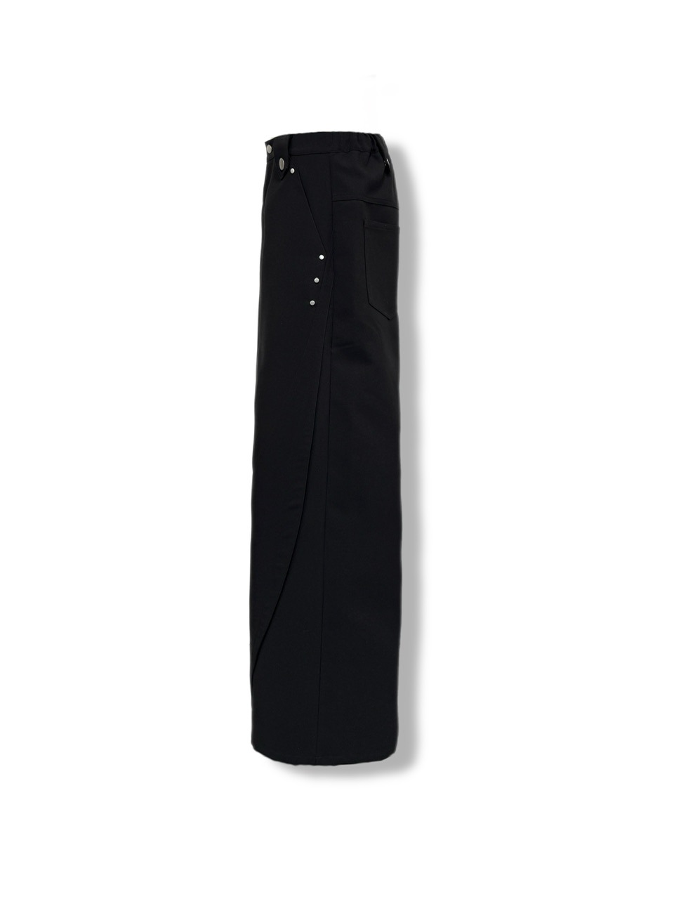 【CS】SEAM DESIGN DRAPE WIDE PANTS 