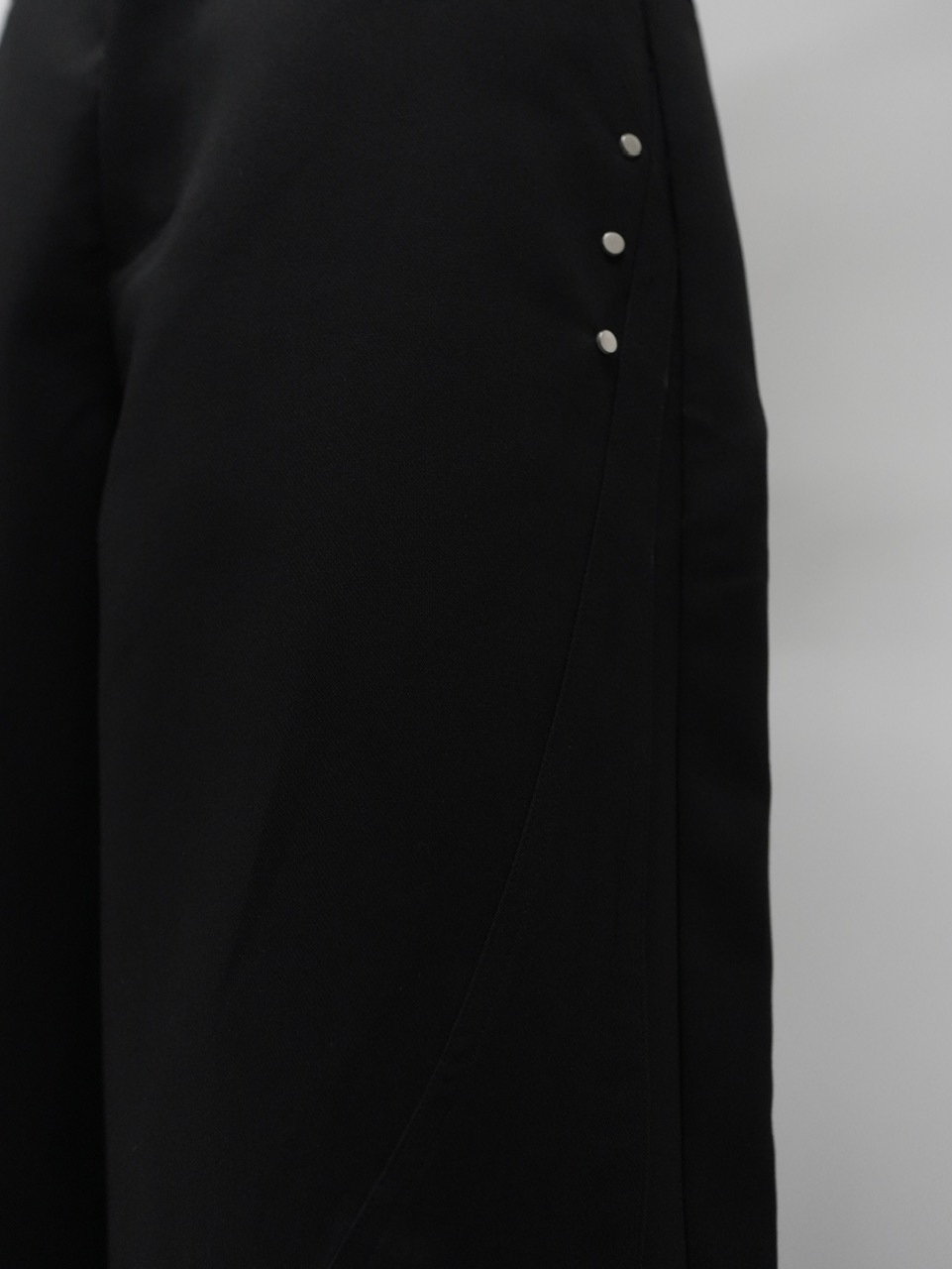 【CS】SEAM DESIGN DRAPE WIDE PANTS 