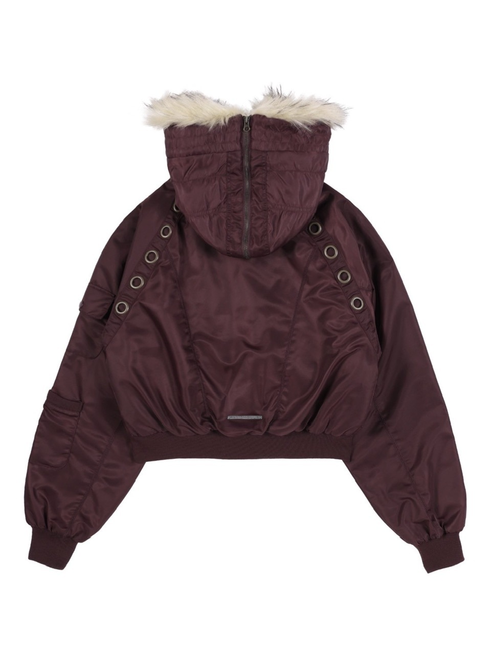 FANCY CLUB】EYELET FUR MA-1 / 【ファンシークラブ】アイレットファー