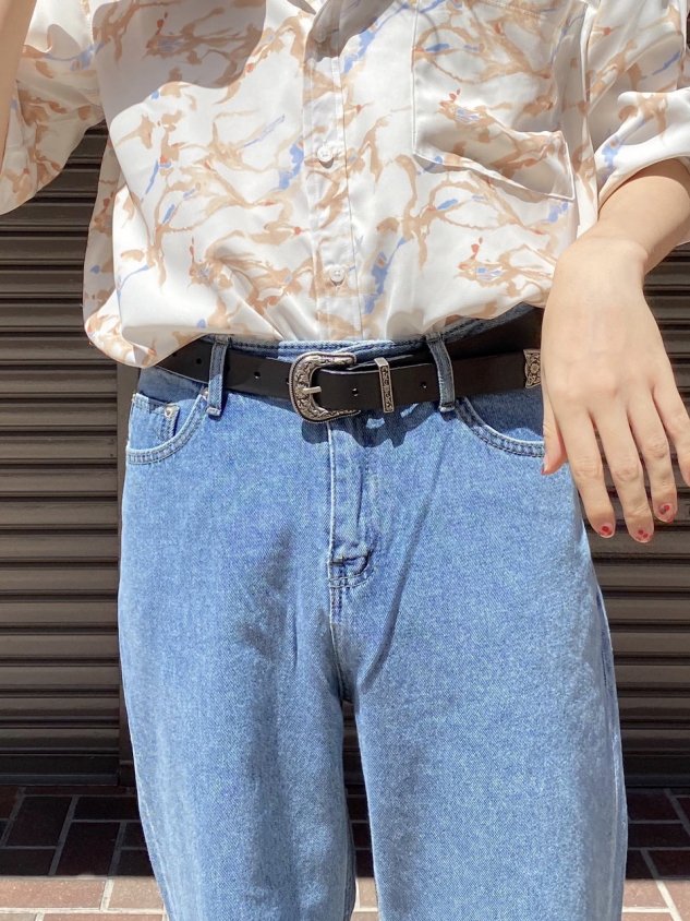Chikashitsu +チカシツプラス　STUDS LEATHER BELT CS】STUDS LEATHER BELT | OUR BRAND,Chikashitsu +,CS