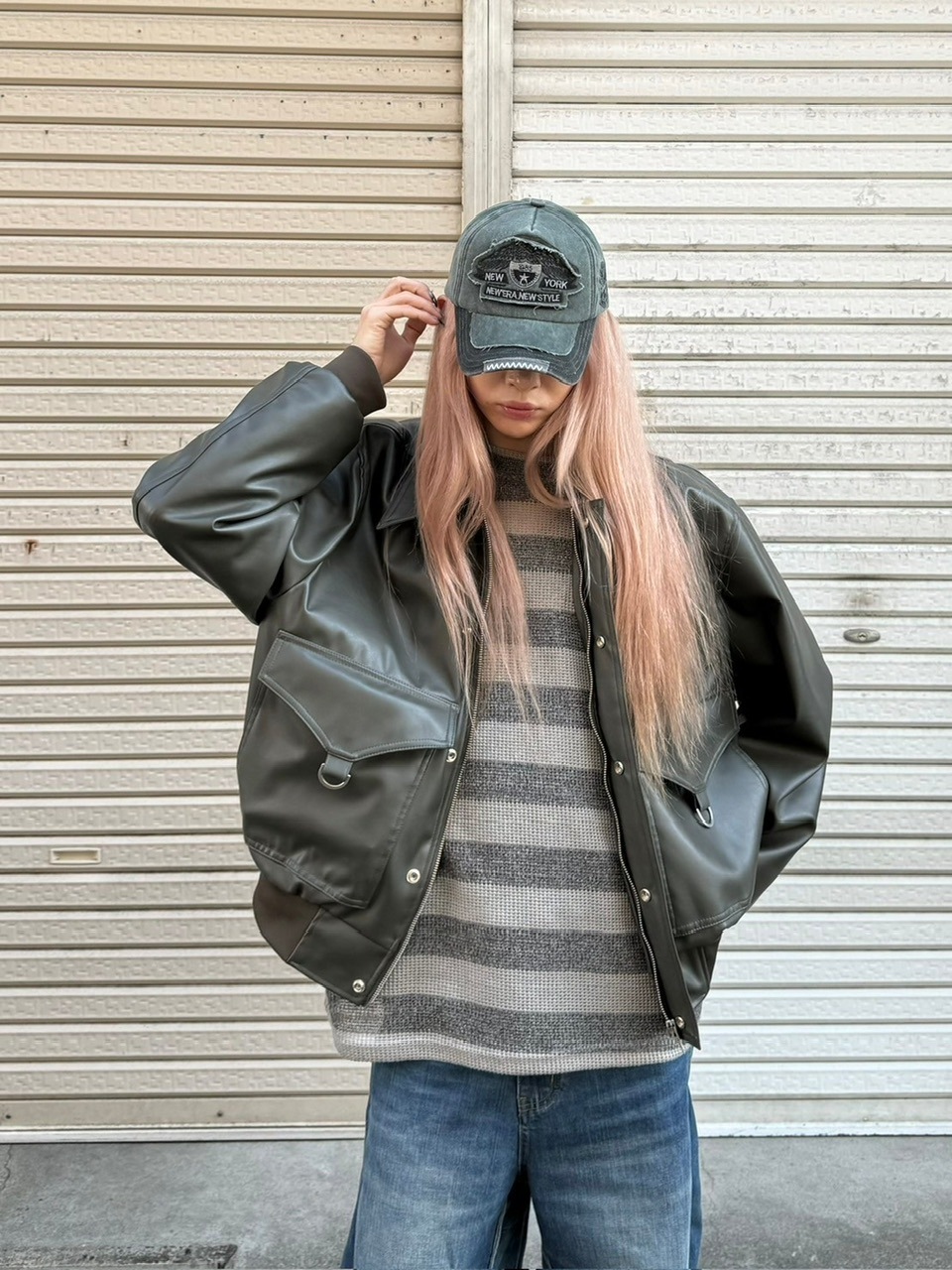 大阪店WEB限定受注制【Chikashitsu +】vintage design cap