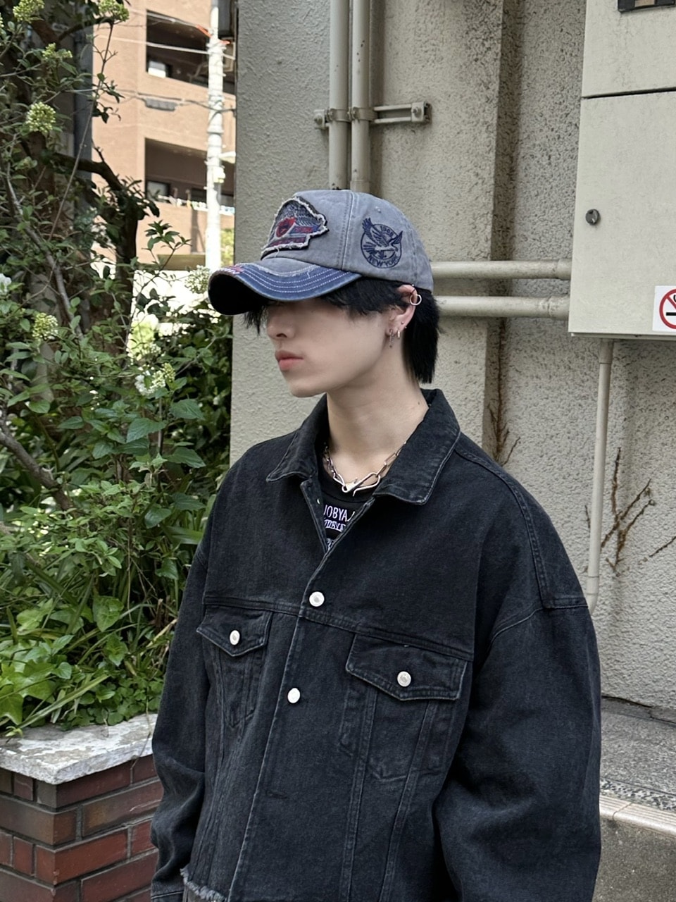 大阪店WEB限定受注制Chikashitsu + bomber jacket 大阪店WEB限定受注制【Chikashitsu +】vintage design cap