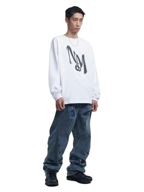 ☆送料・関税込☆NOMANUAL★S.N.R LONG SLEEVE TEE★ NOMANUAL】S.N.R LONG SLEEVE TEE | OUR BRAND,NOMANUAL