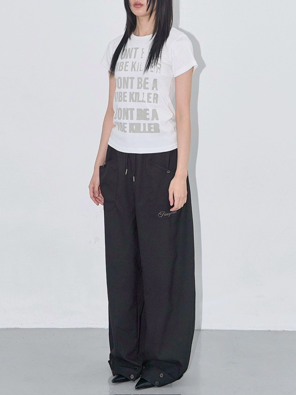 【FANCY CLUB】人気/送料関税込★CLASSIC BUTTON BANDING SLACKS FANCY CLUB】CLASSIC BUTTON BANDING SLACKS | OUR BRAND,FANCY
