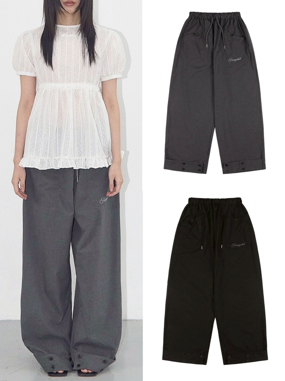 【NASTY FANCY CLUB】BUTTON BANDING SLACKS ●送料・関税込● FANCY CLUB】CLASSIC BUTTON BANDING SLACKS | OUR BRAND,FANCY