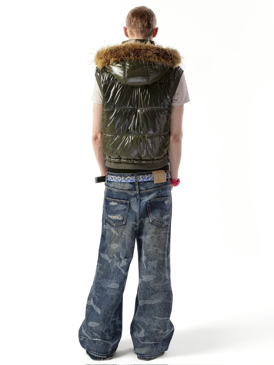 RACER WORLDWIDE】Laser Camo Jeans | OUR BRAND,RACER
