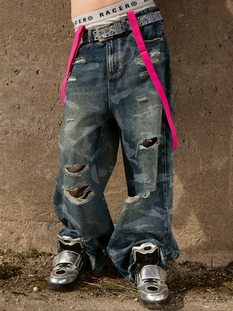 RACER WORLDWIDE】Laser Camo Jeans | OUR BRAND,RACER RACER WORLDWIDE】Laser Camo Jeans | OUR BRAND,RACER