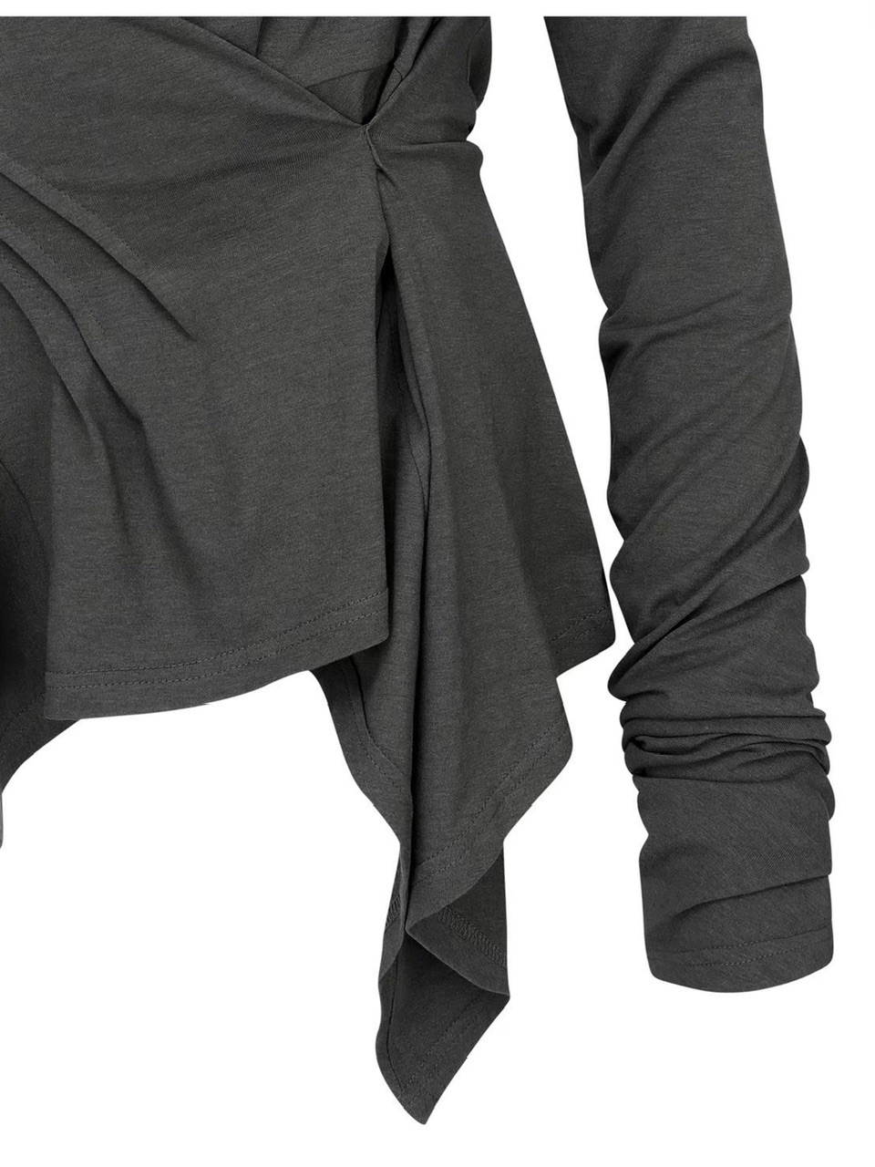 NACHE】INCLINE DRAPING LONG SLEEVE | OUR BRAND,NACHE