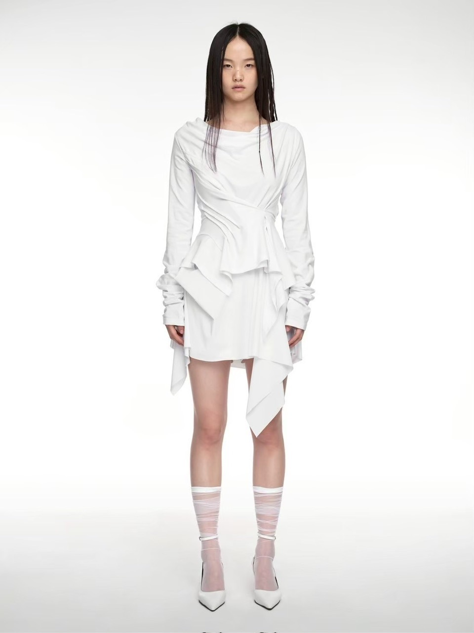 NACHE】INCLINE DRAPING LONG SLEEVE | OUR BRAND,NACHE NACHE】INCLINE DRAPING LONG SLEEVE | OUR BRAND,NACHE