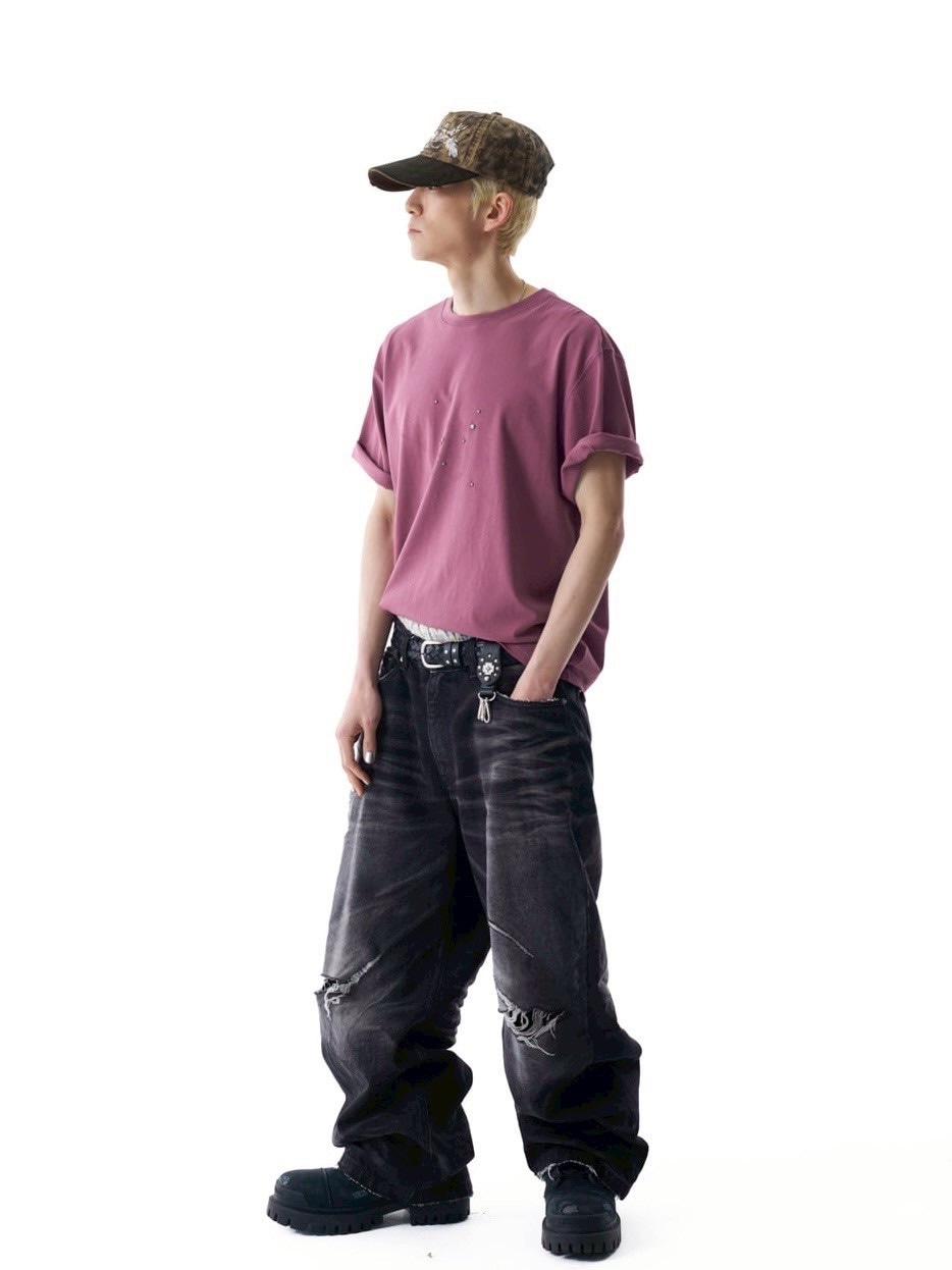 AAKAM】Studded Sun Half Top | OUR BRAND,AAKAM | PRESSING WEB