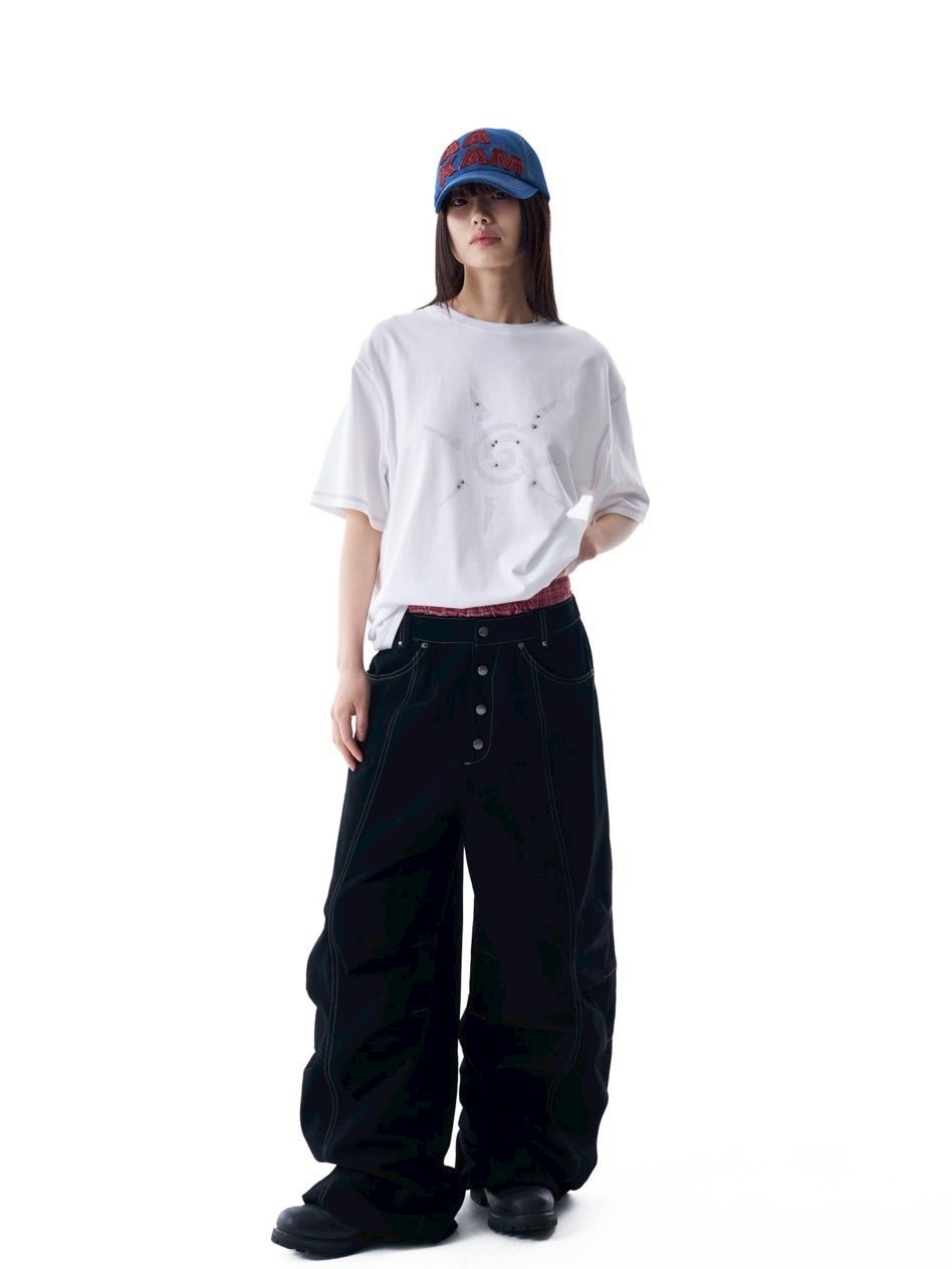 AAKAM】Studded Sun Half Top | OUR BRAND,AAKAM | PRESSING WEB SHOP