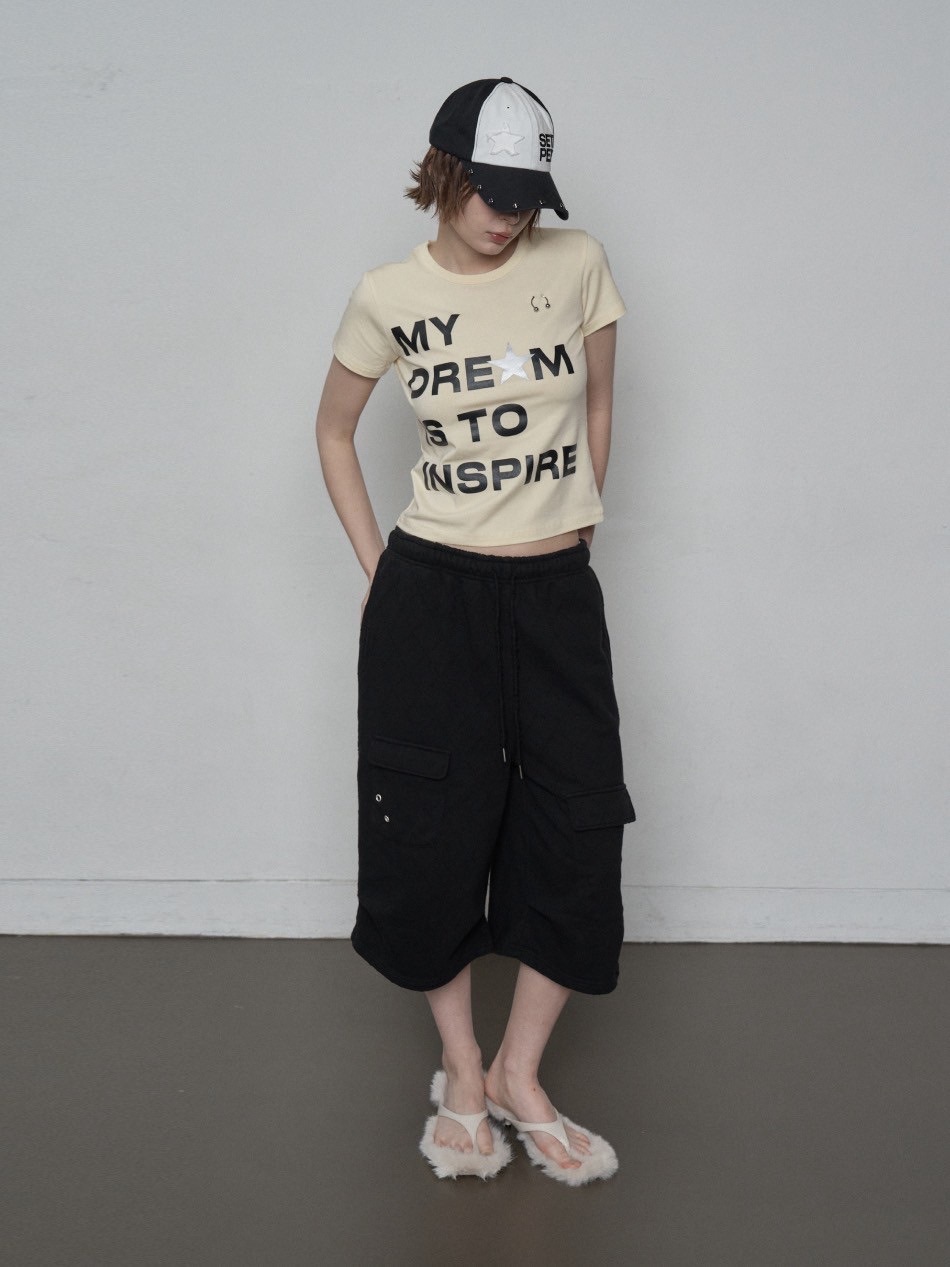 SETUP-EXE★韓国★人気★PUNCHING BERMUDA SWEATPANTS 2色 SETUP‐EXE】PUNCHING BERMUDA SWEATPANTS / 【セットアップ