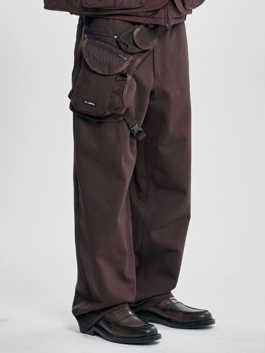MIJKO レザー カーゴパンツ 中古・古着通販】MiJKO (ミコ) コーティングカーゴパンツ