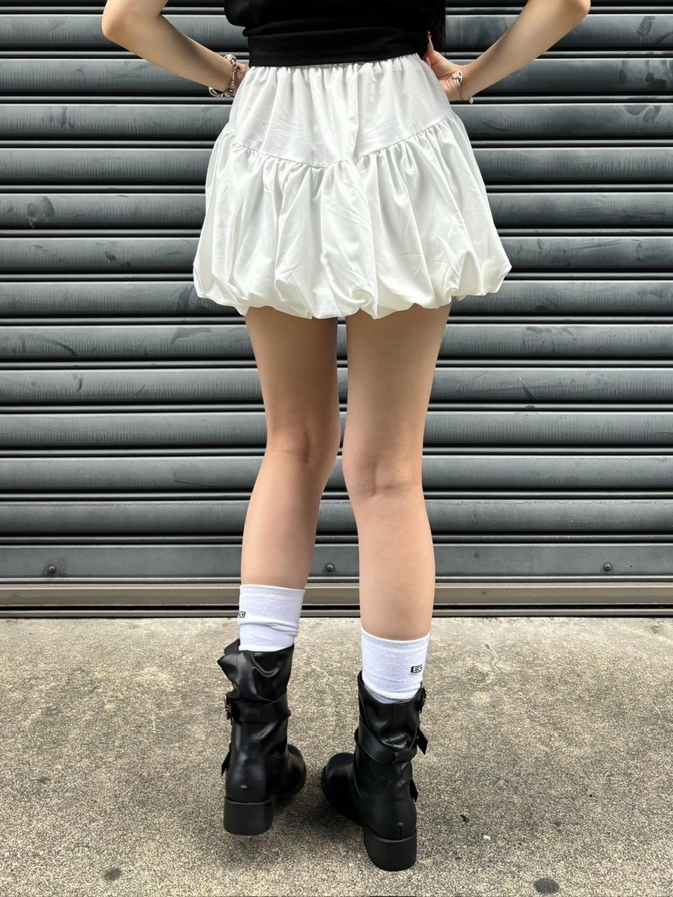 受注制【OaKS】balloon mini skirt (2color) | OUR BRAND,OaKS