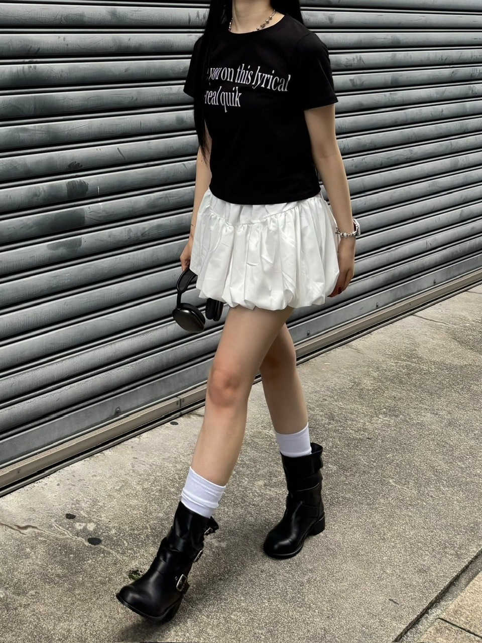 受注制【OaKS】balloon mini skirt (2color) | OUR BRAND,OaKS