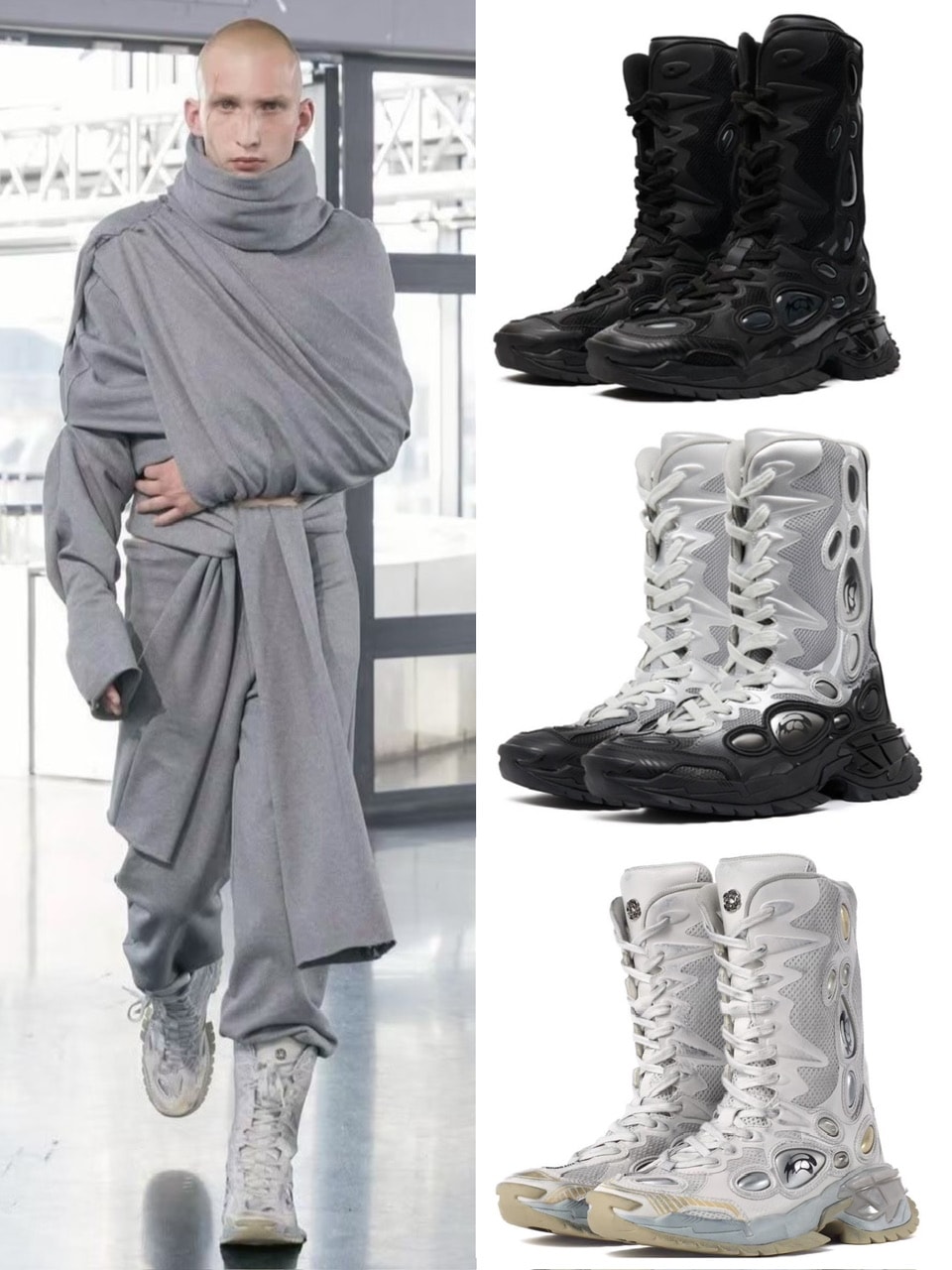 【関税込み】Rombaut グレー Nucleo ブーツ 5/19再入荷【ROMBAUT】NUCLEO BOOT | OUR BRAND,ROMBAUT