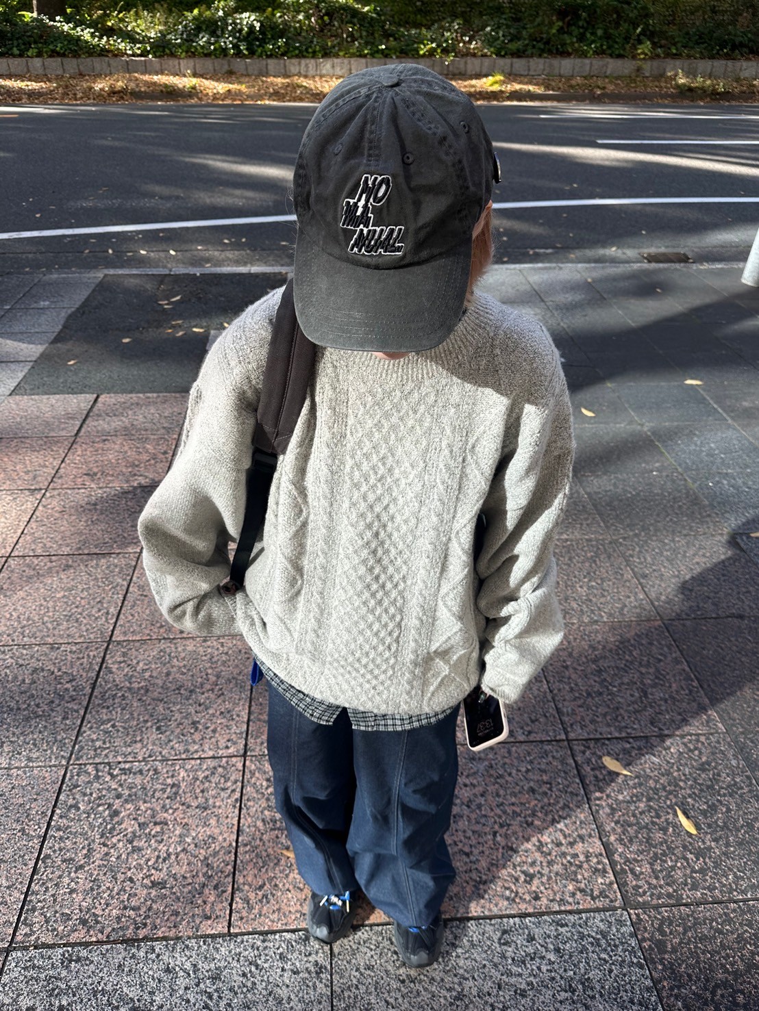 受注制【youll】loose cable knit (2color)