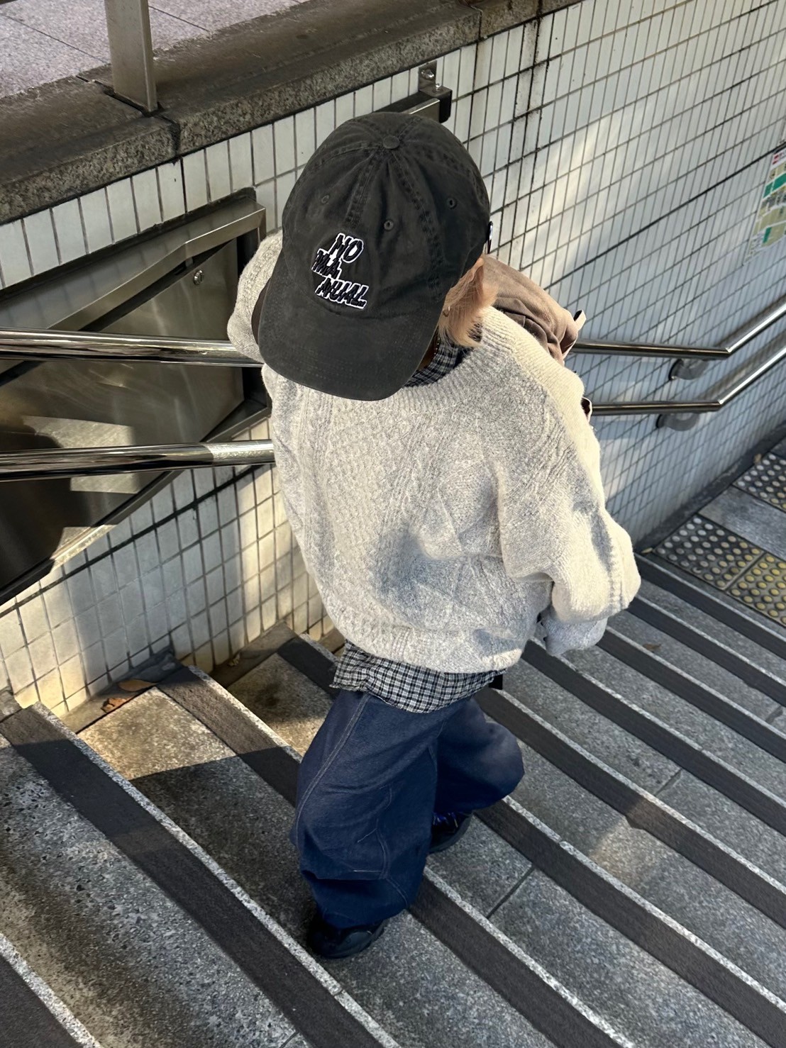 受注制【youll】loose cable knit (2color)