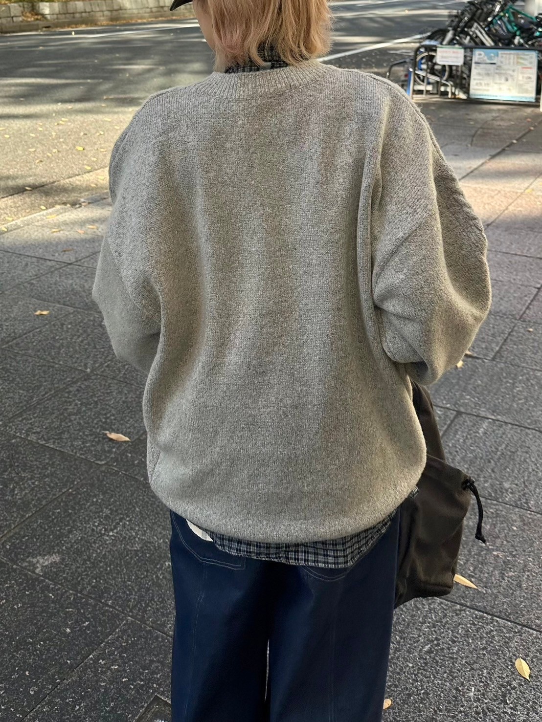 受注制【youll】loose cable knit (2color)