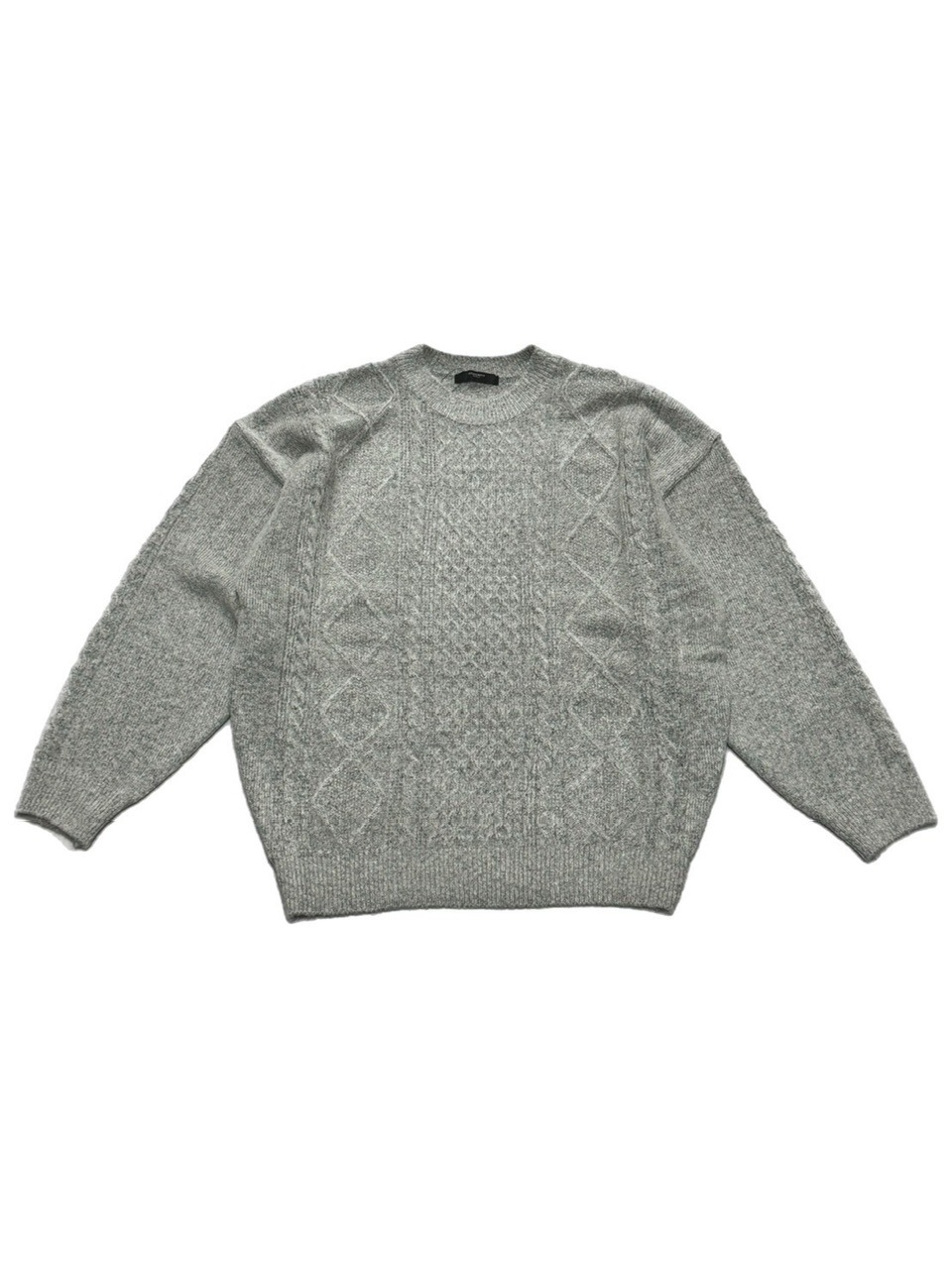 受注制【youll】loose cable knit (2color)