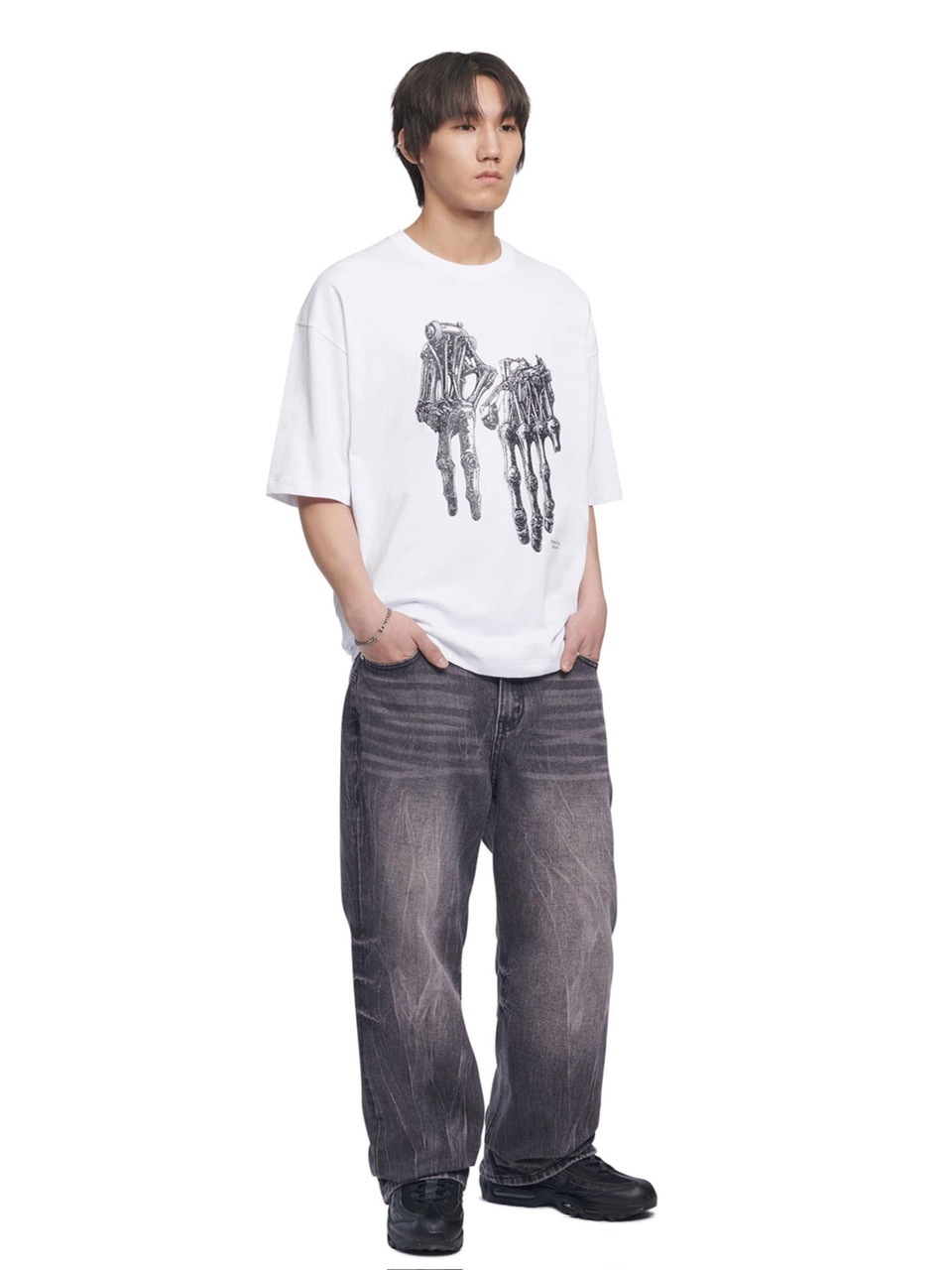 日本未入荷NOMANUALのROBOTIC HAND NM T-SHIRT 全3色 NOMANUAL】ROBOTIC HAND NM T-SHIRT | OUR BRAND,NOMANUAL